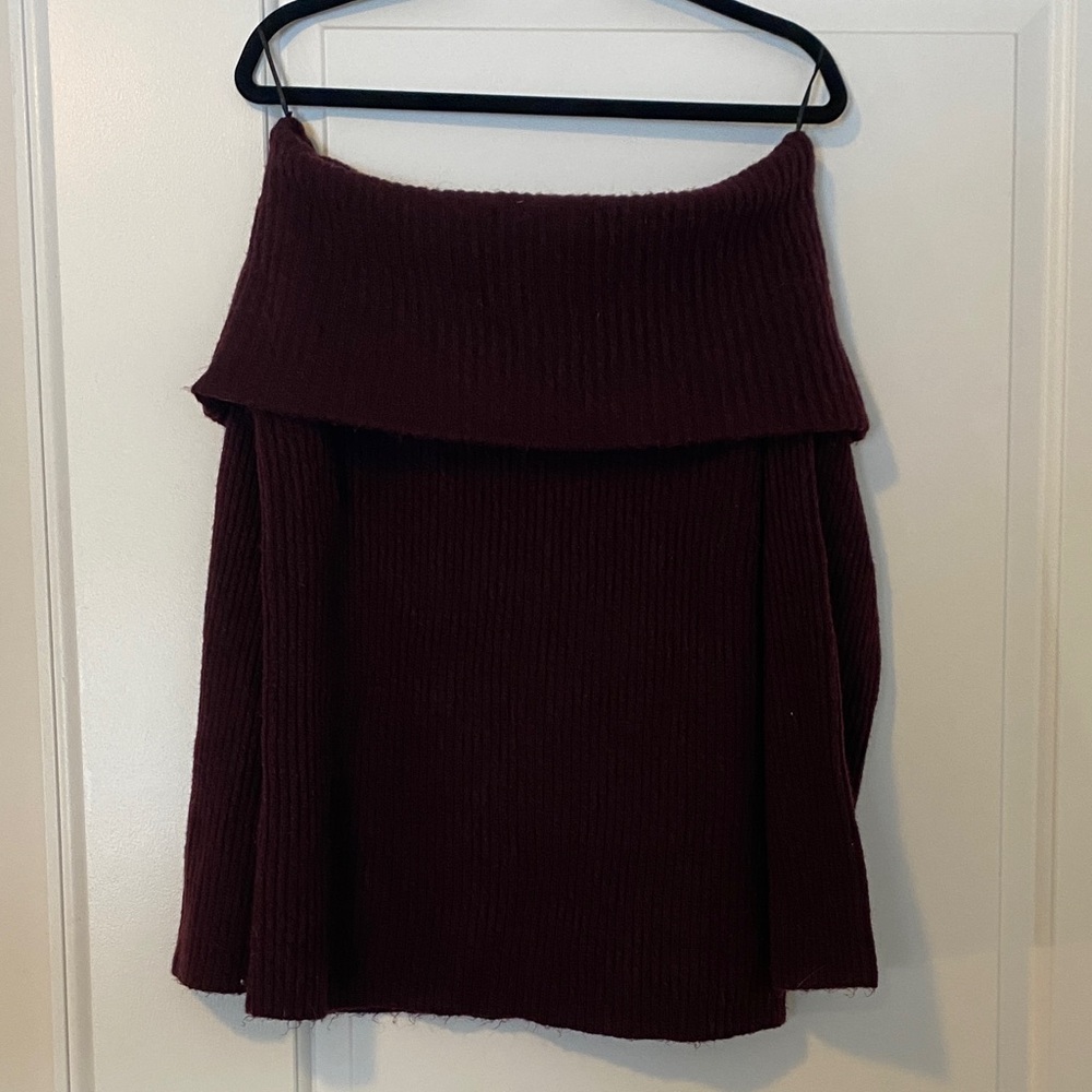 H&M Maroon Knit Sweater